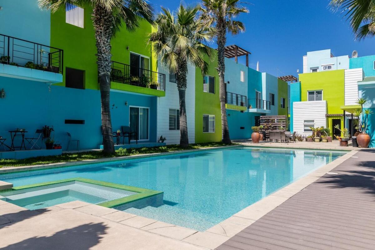 Ocean View, Amazing Sunsets, Ac, Pool Apartment Tijuana