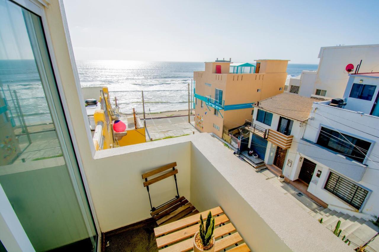Steps To The Beach Ocean View Balcony Apartment Tijuana