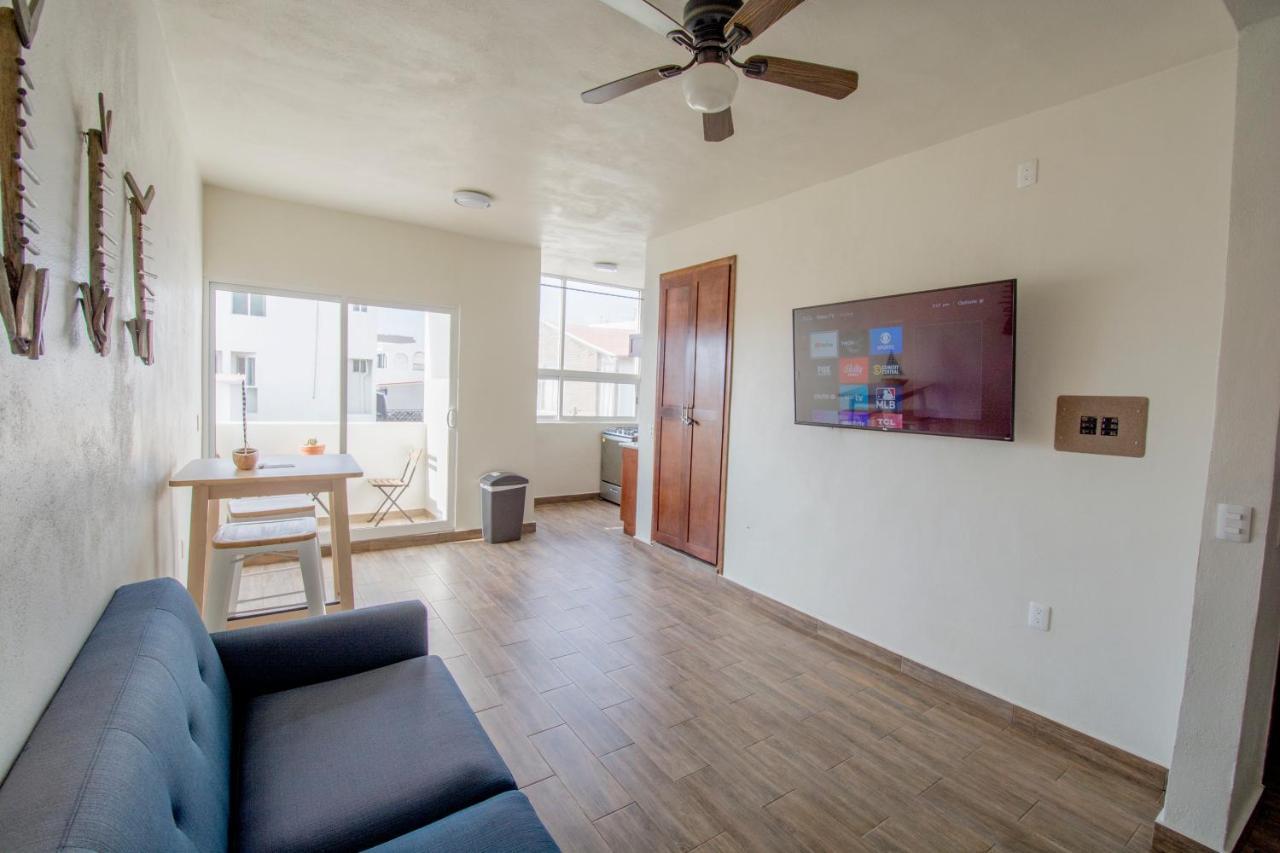 Steps To The Beach Ocean View Balcony Apartment Tijuana